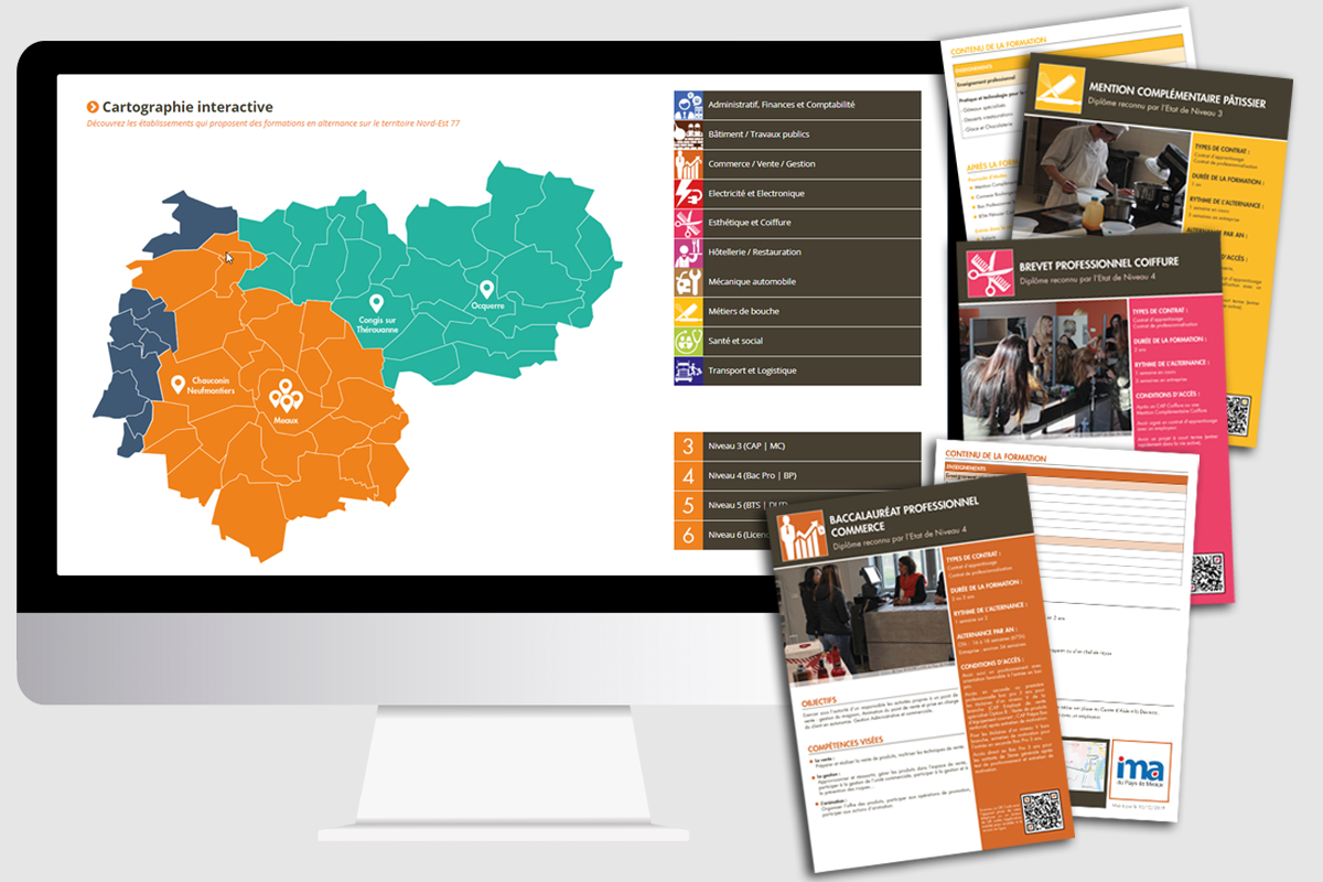Cartographie de l'alternance Nord-Est 77
