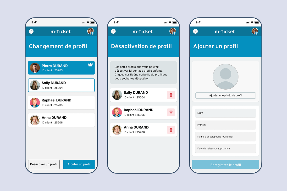 m-Ticket - Profiling