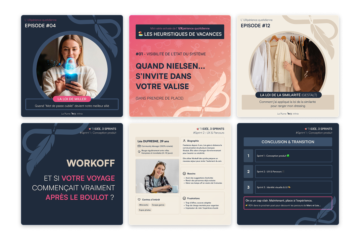 Template social media